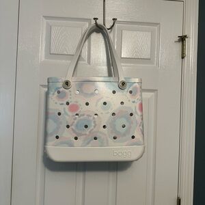 BOGG BAG Pastel Tote with White Accents